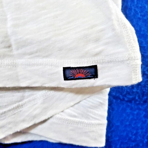 Faherty Short-sleeve Henley Shirt Men's Size Large - Picture 10 of 15